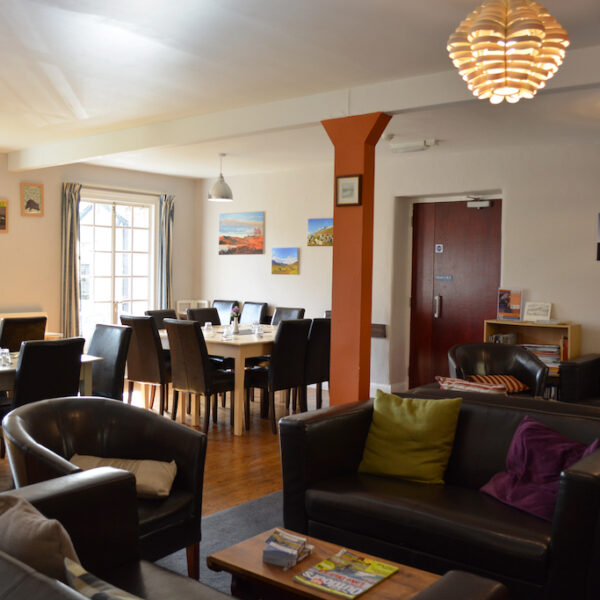 Relax in our lounge with free WiFi or settle in with a beers or glass of wine and a good book